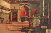 Vittore Carpaccio St.Augustine in his study Spain oil painting artist